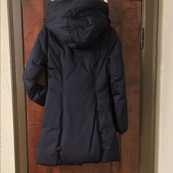 Soia & Kya luxury Women's Navy Hooded Coat - Picture 6 of 11